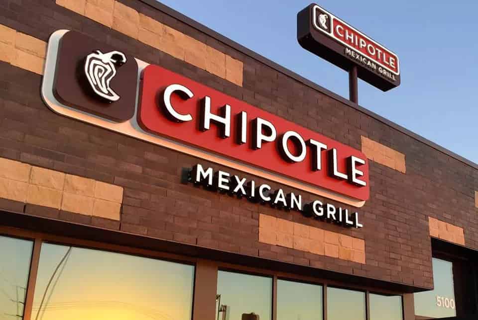 chipotle mexican stock price